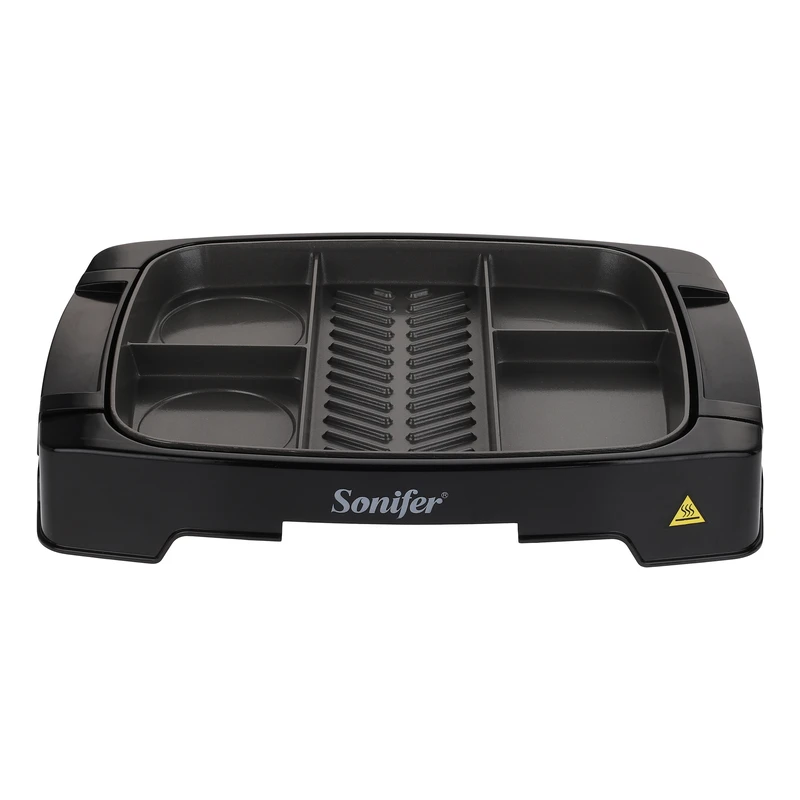 گریل سونيفير SF-6074 | گریل 5 لیتری 2000 وات + بدنه نچسب + گرم نگهدارنده