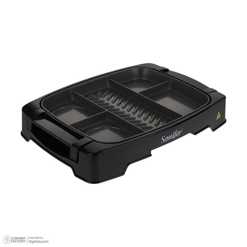 گریل سونيفير SF-6074 | گریل 5 لیتری 2000 وات + بدنه نچسب + گرم نگهدارنده - Image 4